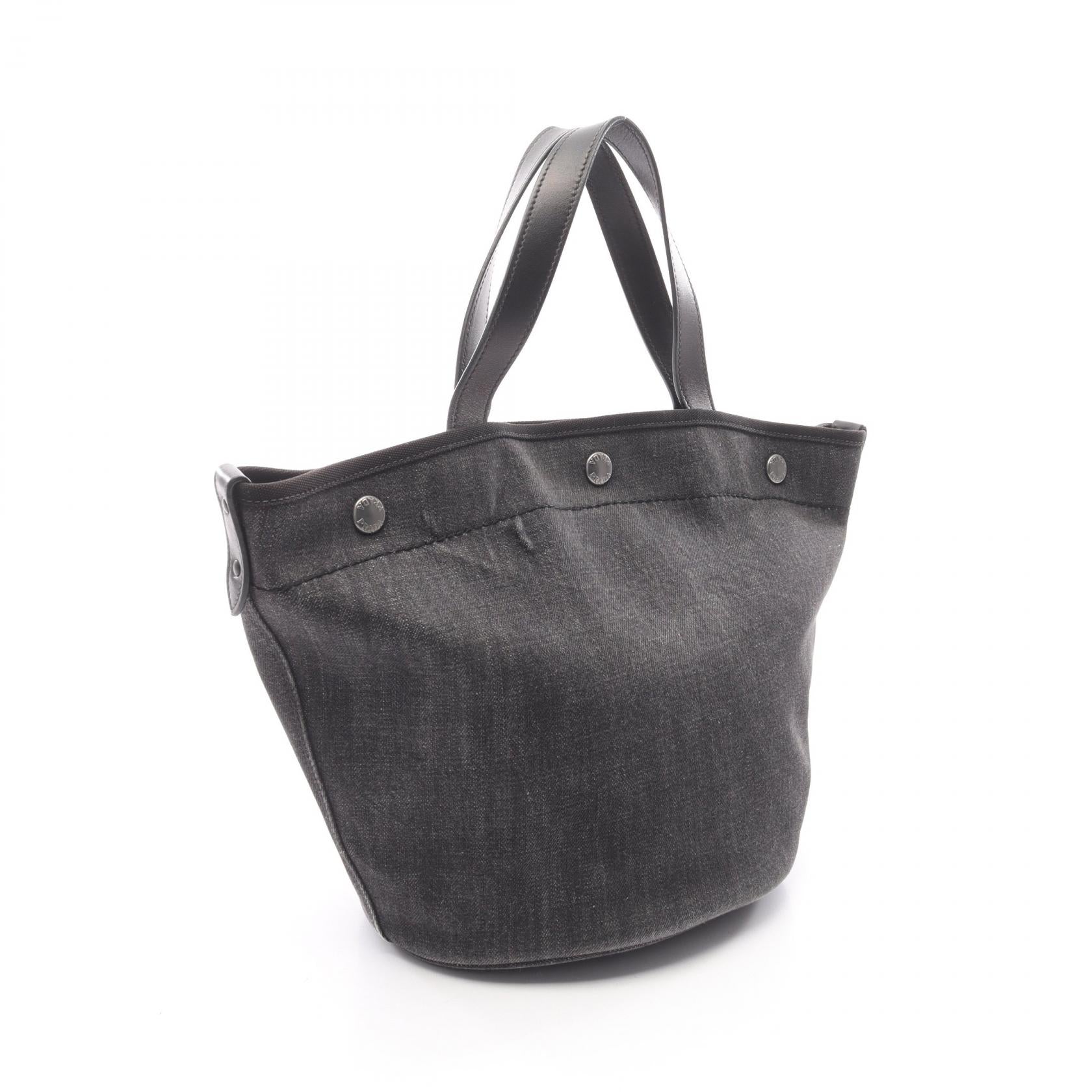 プラダ DENIM CITY CALF トートバッグ