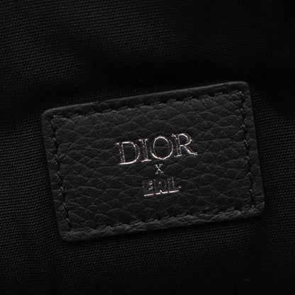 ディオール DIOR × ERL SADDLE レザーウエストバッグ