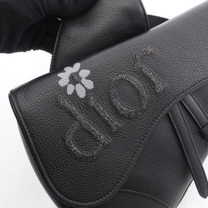 ディオール DIOR × ERL SADDLE レザーウエストバッグ