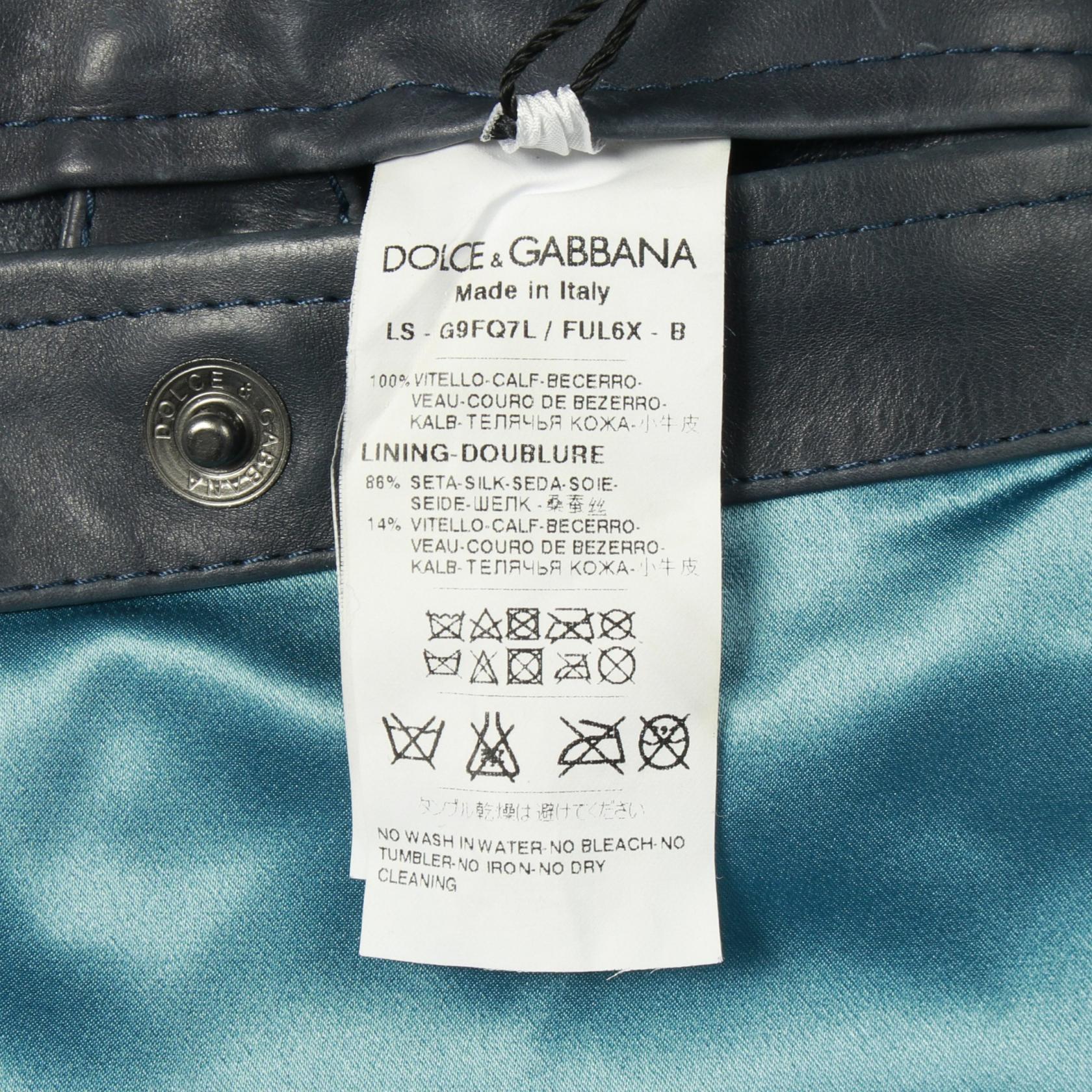 ドルチェ＆ガッバーナ レザージャケット