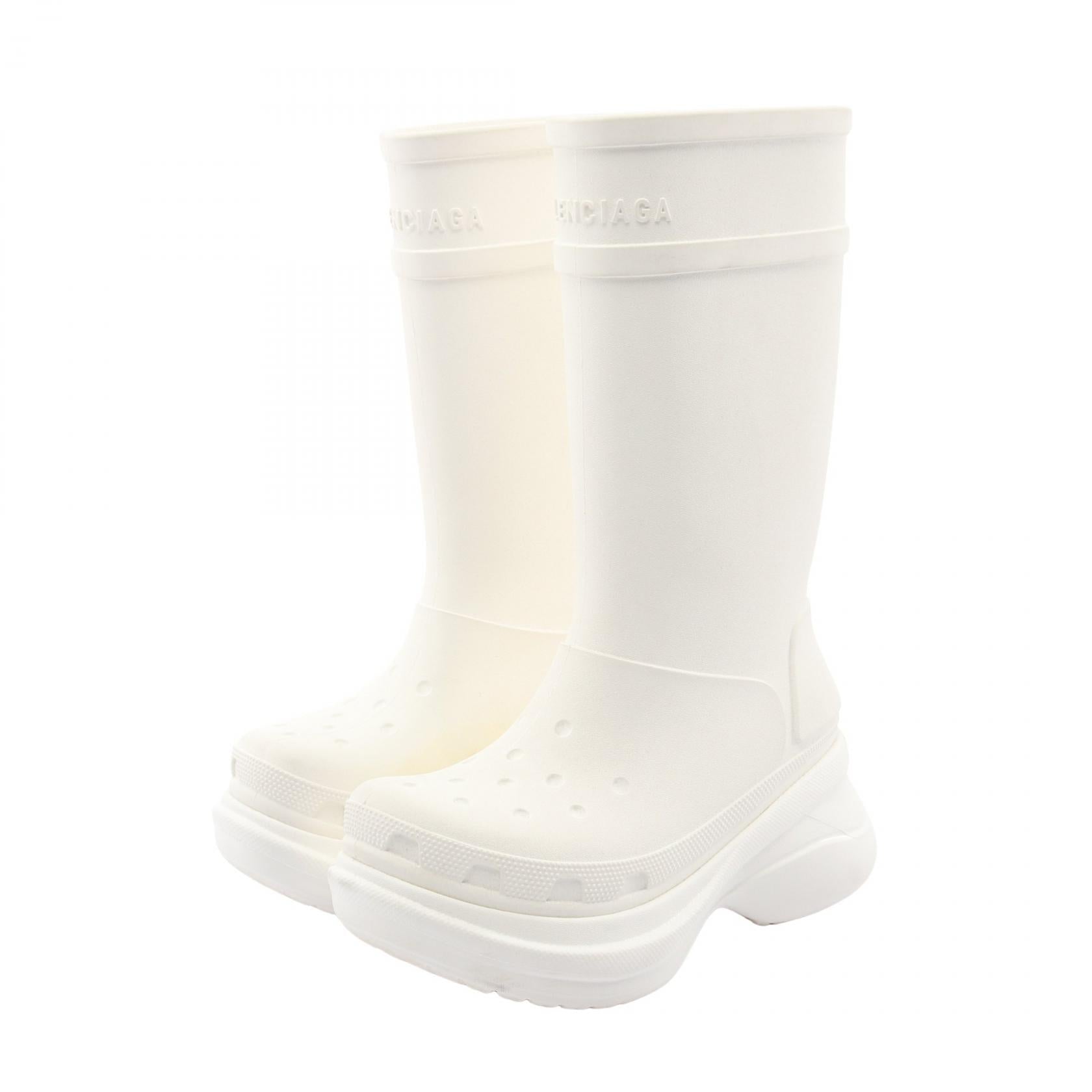 バレンシアガ Crocs レインブーツ
