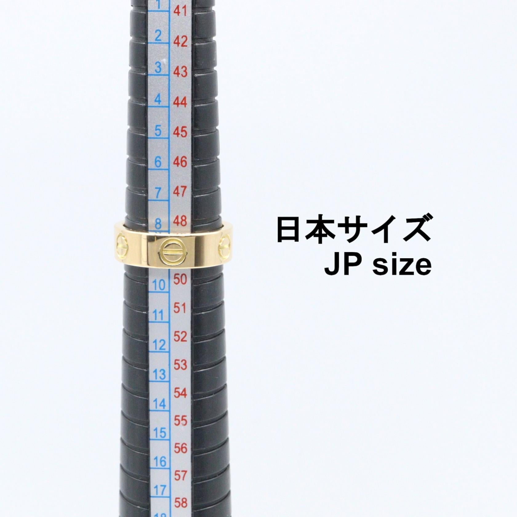カルティエ ラブ Au750 リング 9号