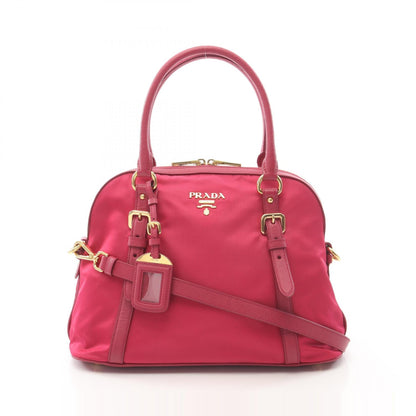 プラダ TESSUTO SAFFIANO ナイロン ハンドバッグ
