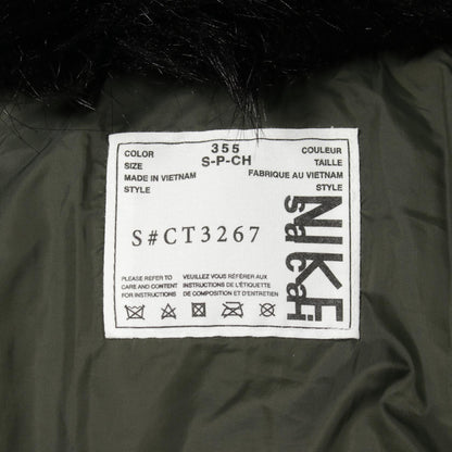 ナイキ NIKELAB sacai ナイロンフェイクファーダウンジャケット