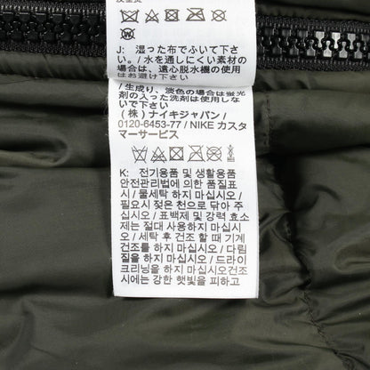 ナイキ NIKELAB sacai ナイロンフェイクファーダウンジャケット