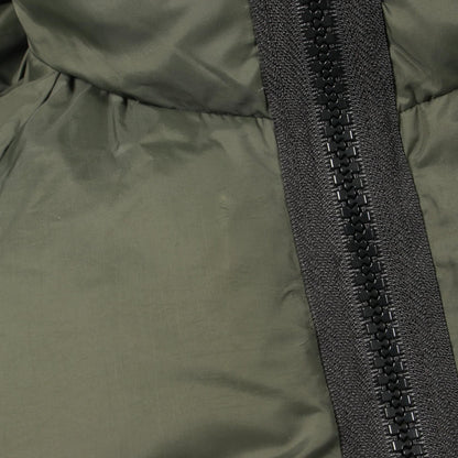ナイキ NIKELAB sacai ナイロンフェイクファーダウンジャケット