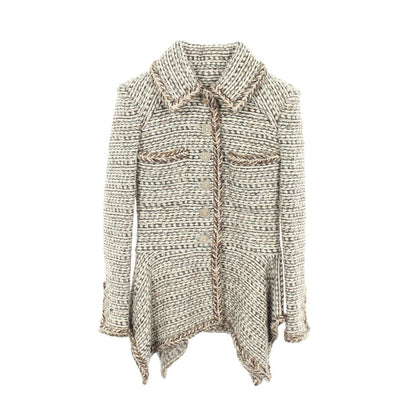 シャネル ウールカシミヤアルパカコート