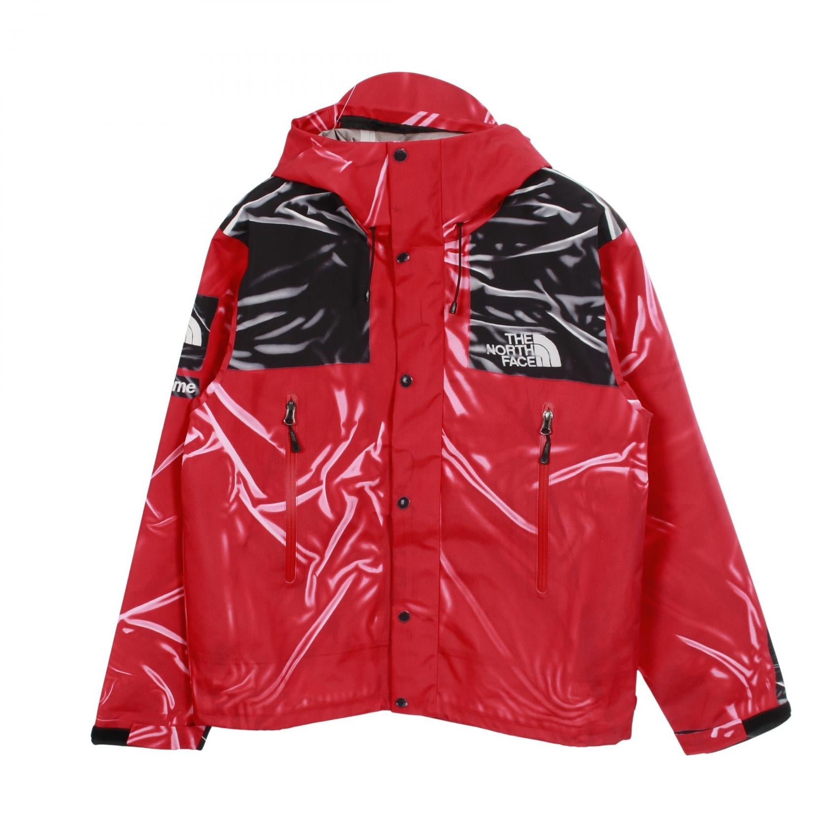 ザノースフェイス Supreme Trompe Loeil Printed Taped Seam Shell ジャケット