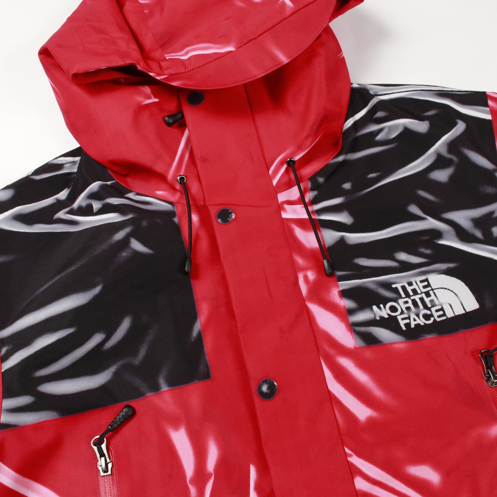 ザノースフェイス Supreme Trompe Loeil Printed Taped Seam Shell ジャケット
