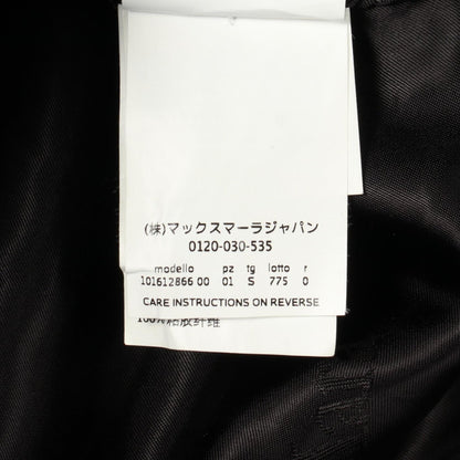 マックスマーラ テディベア シルクキャメルコート