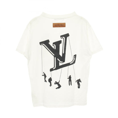 ルイヴィトン フロウティングプリント コットン半袖Tシャツ