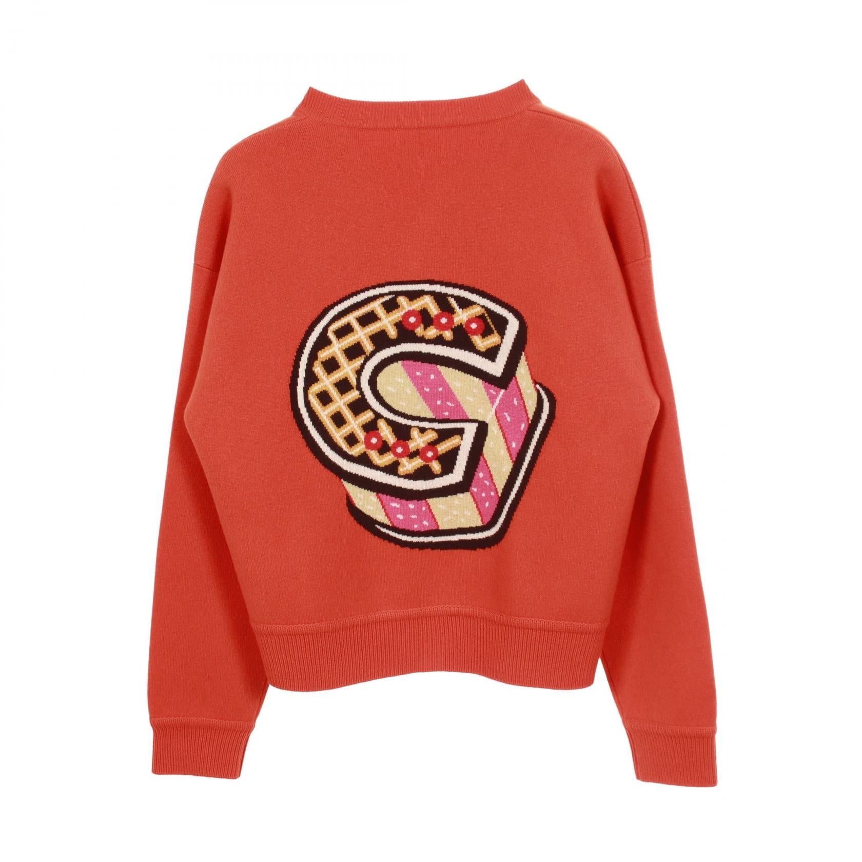エルメス Funny Ice Cream カシミアカーディガン