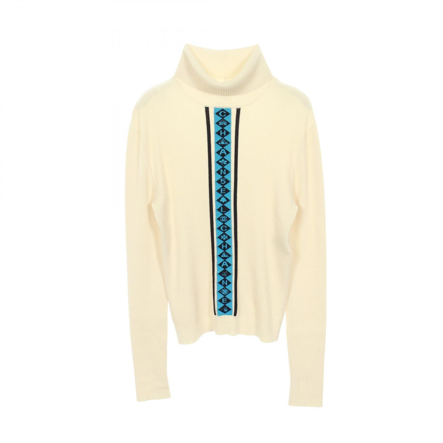 シャネル ウールニットトップス