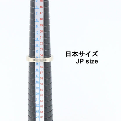 ジュエリー Au750ホワイトゴールド スフェーン ダイヤモンド リング
