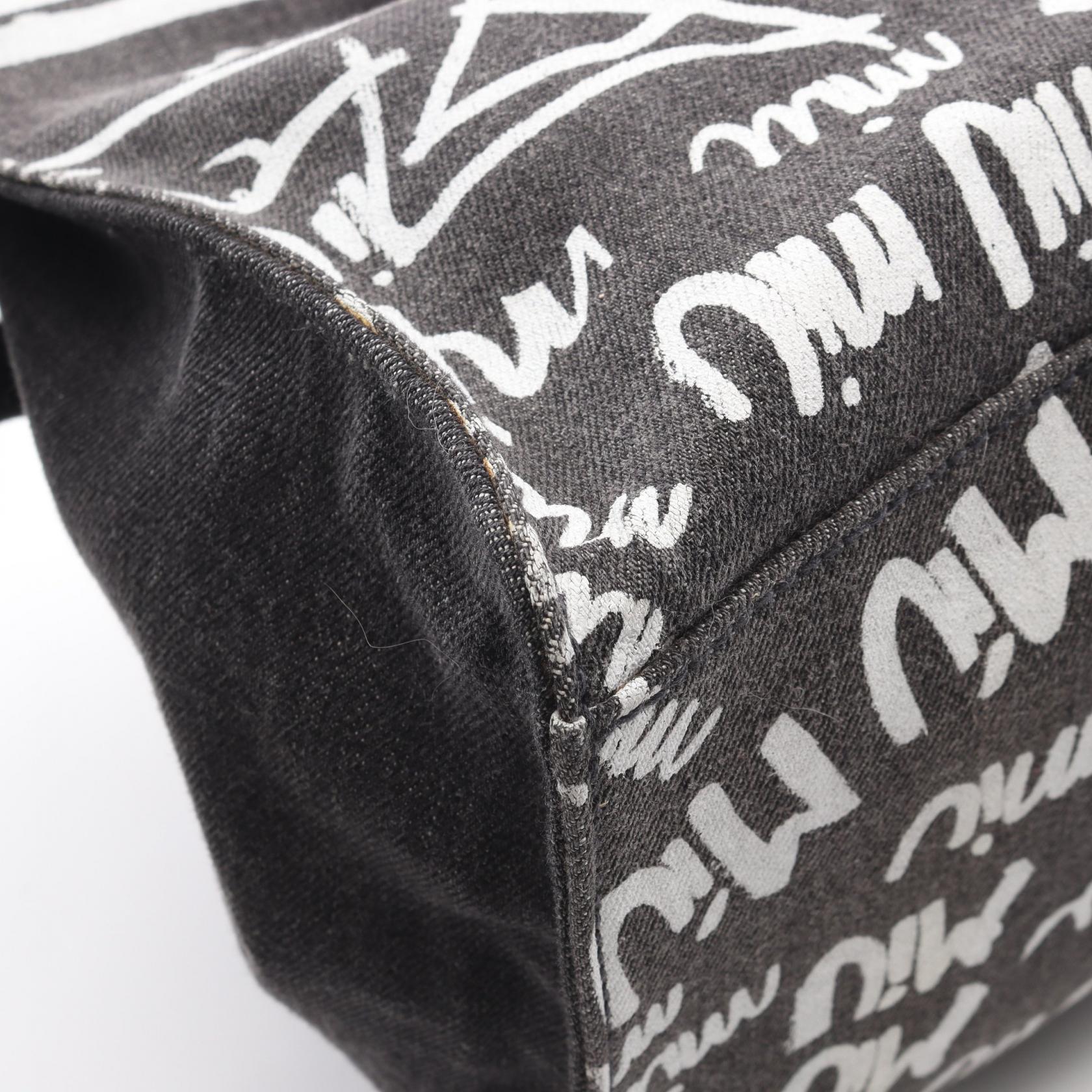 ミュウミュウ DENIM LOGO キャンバストートバッグ
