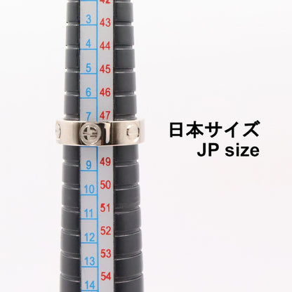 カルティエ ラブ Au750 リング 7.5号