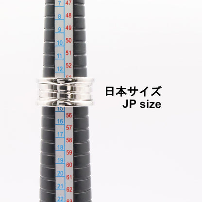 ブルガリ ビーゼロワン Au750 リング 4バンド 14号