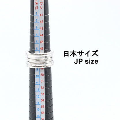 ブルガリ B-zero1 Au750ホワイトゴールド 4バンドリング 8号