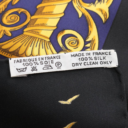 エルメス カレ90 L'ATLANTIDE シルクスカーフ
