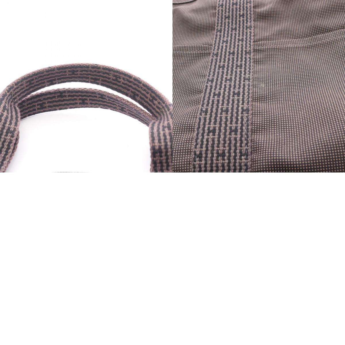 エルメス エールラインMM ナイロンキャンバス トートバッグ