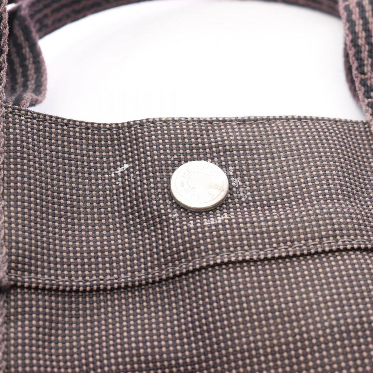 エルメス エールラインMM ナイロンキャンバス トートバッグ