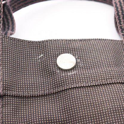エルメス エールラインMM ナイロンキャンバス トートバッグ