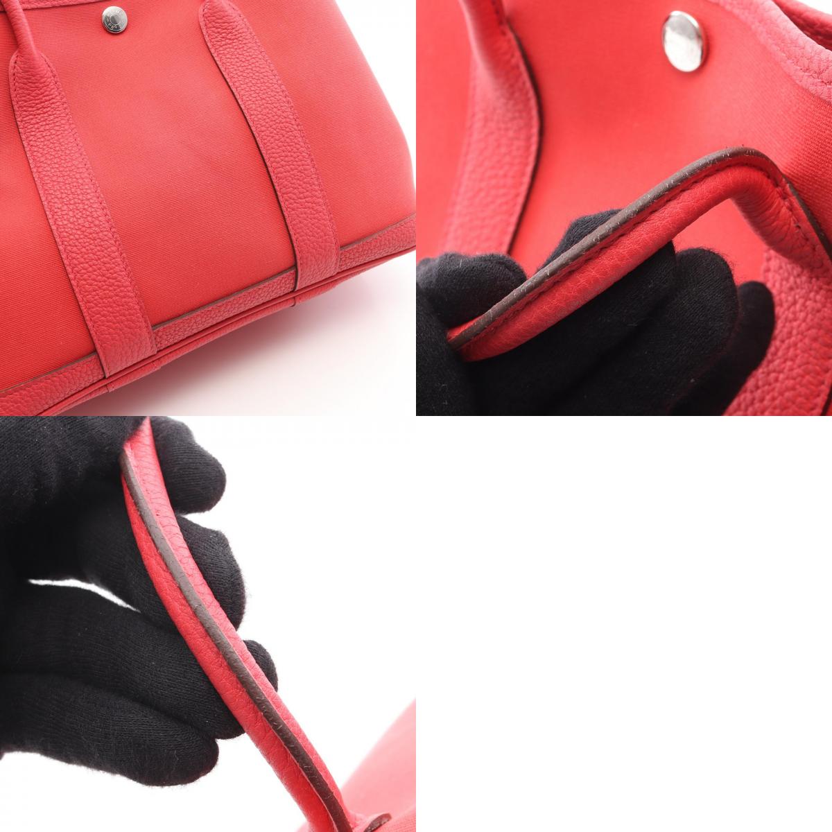 エルメス ガーデンパーティTPM ネゴンダ トワルオフィシエ トートバッグ