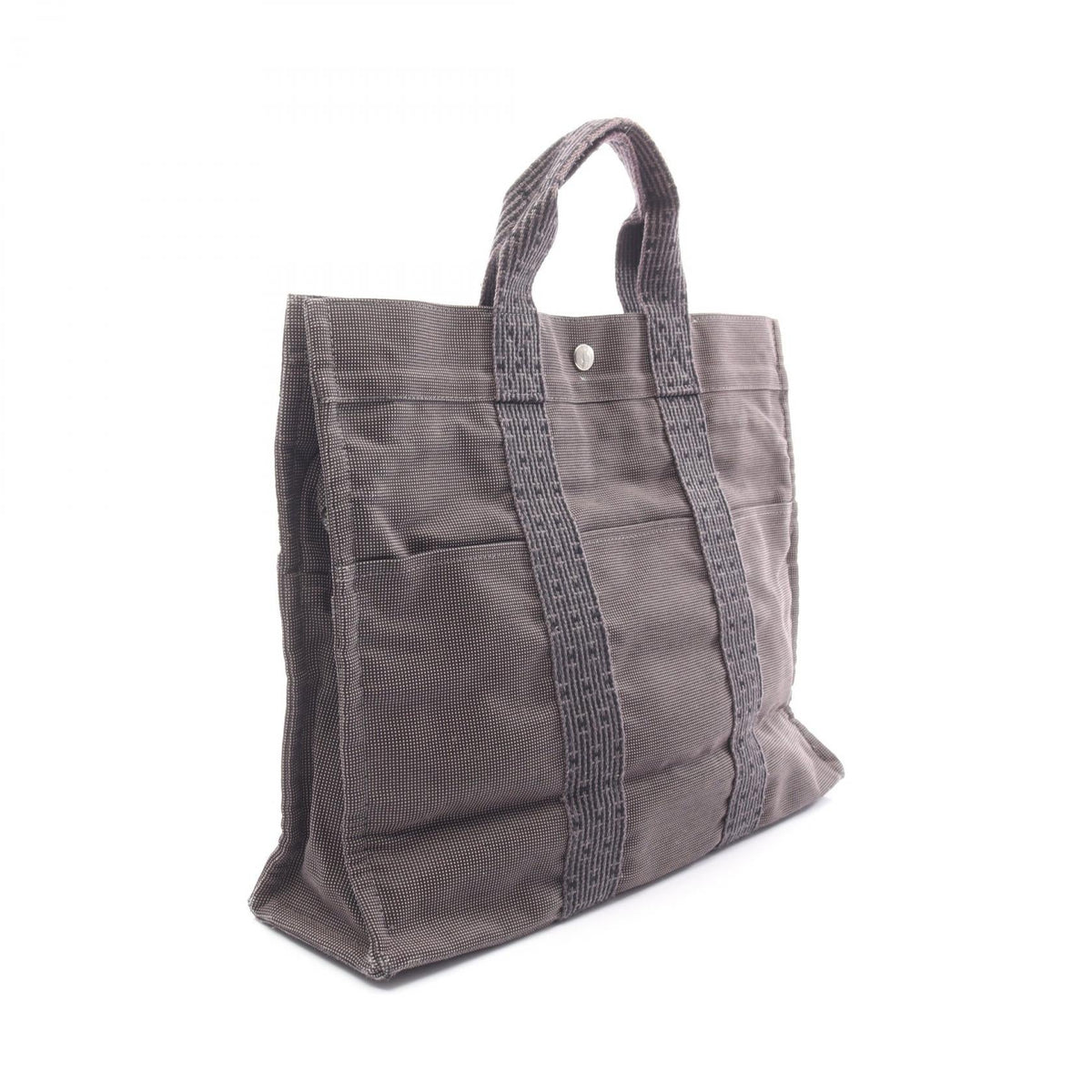 エルメス エールラインMM ナイロンキャンバス トートバッグ