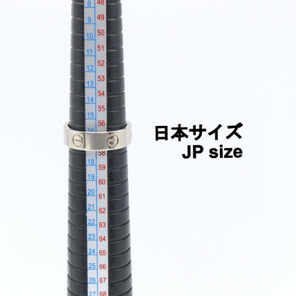 カルティエ ラブ Au750ホワイトゴールド リング 16号