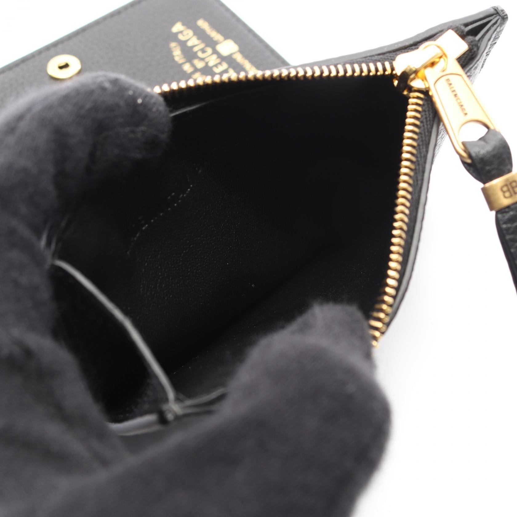 バレンシアガ CARRIE BIFOLD COIN&CARD HOLDER 二つ折り財布