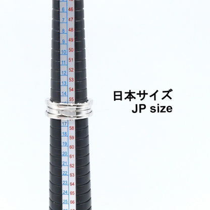 ブルガリ ビーゼロワン Au750ホワイトゴールド リング 15.5号