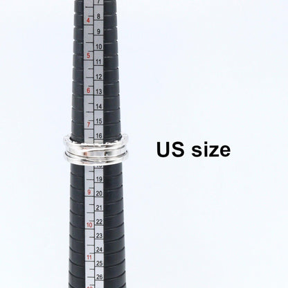 ブルガリ ビーゼロワン Au750ホワイトゴールド リング 15.5号