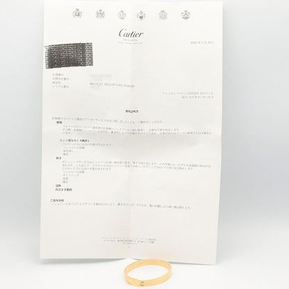 カルティエ アニバーサリー Au750 ダイヤモンド ブレスレット 16号