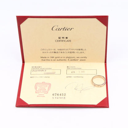 カルティエ ハッピーバースデー Au750 リング 53号
