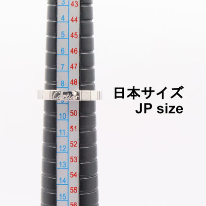 カルティエ ラニエール Au750ホワイトゴールド リング 8.5号
