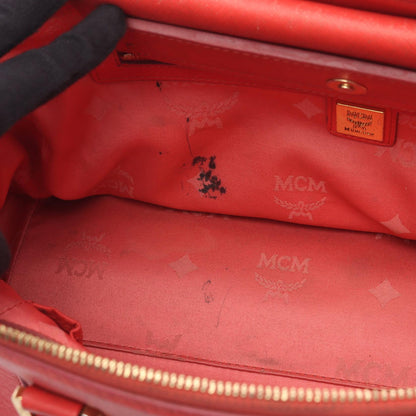 エムシーエム レザートートバッグ