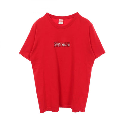 シュプリーム Swarovski Box Logo コットン 半袖Tシャツ