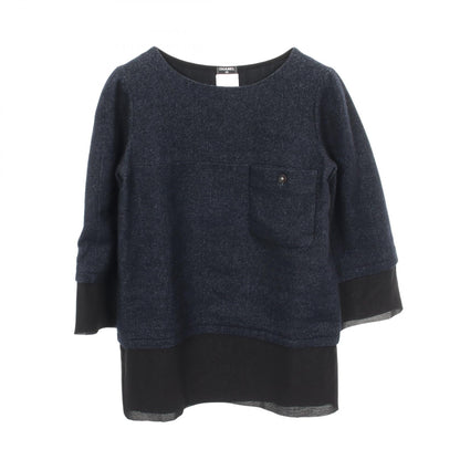 シャネル ココマーク カシミヤニットトップス