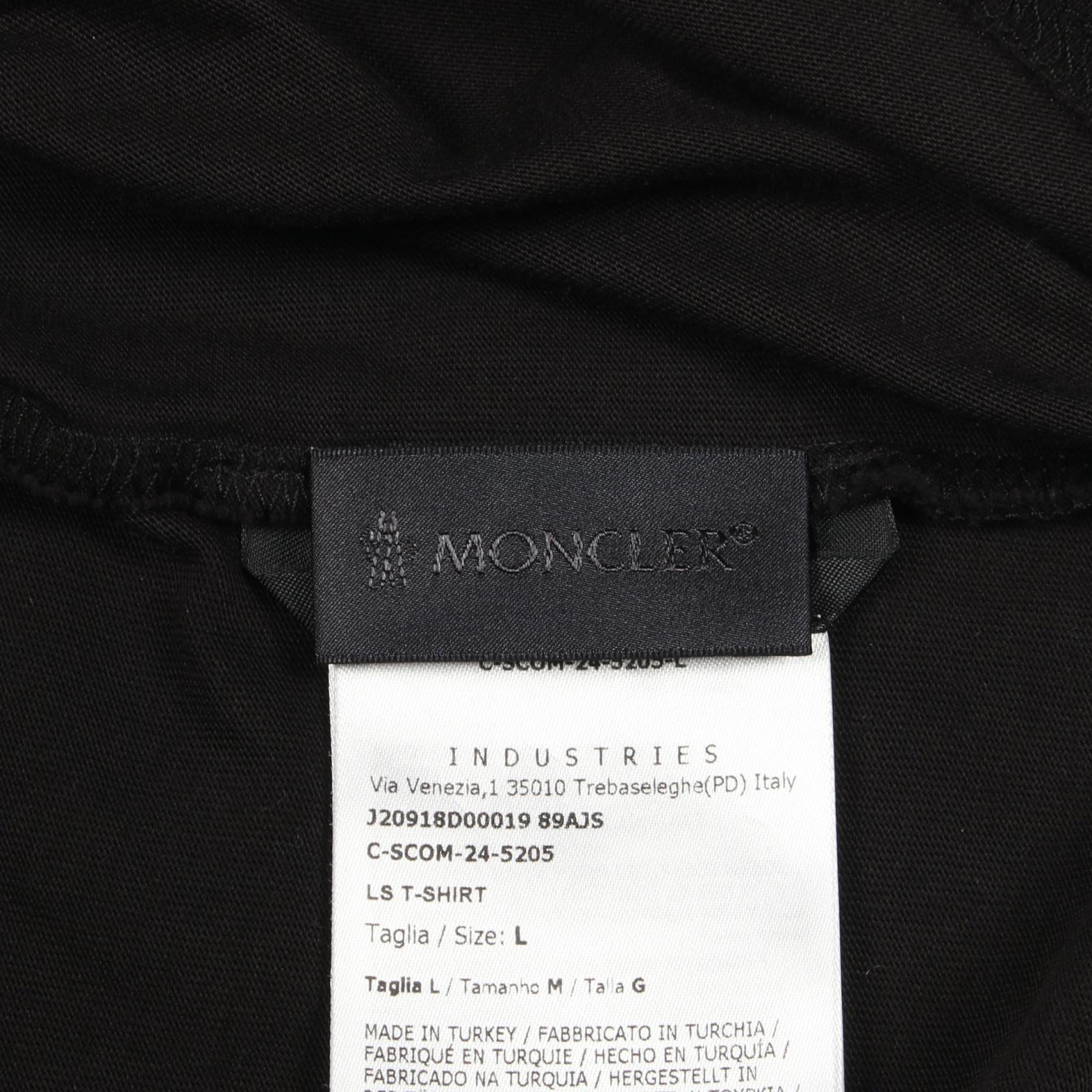 モンクレール コットン長袖Tシャツ