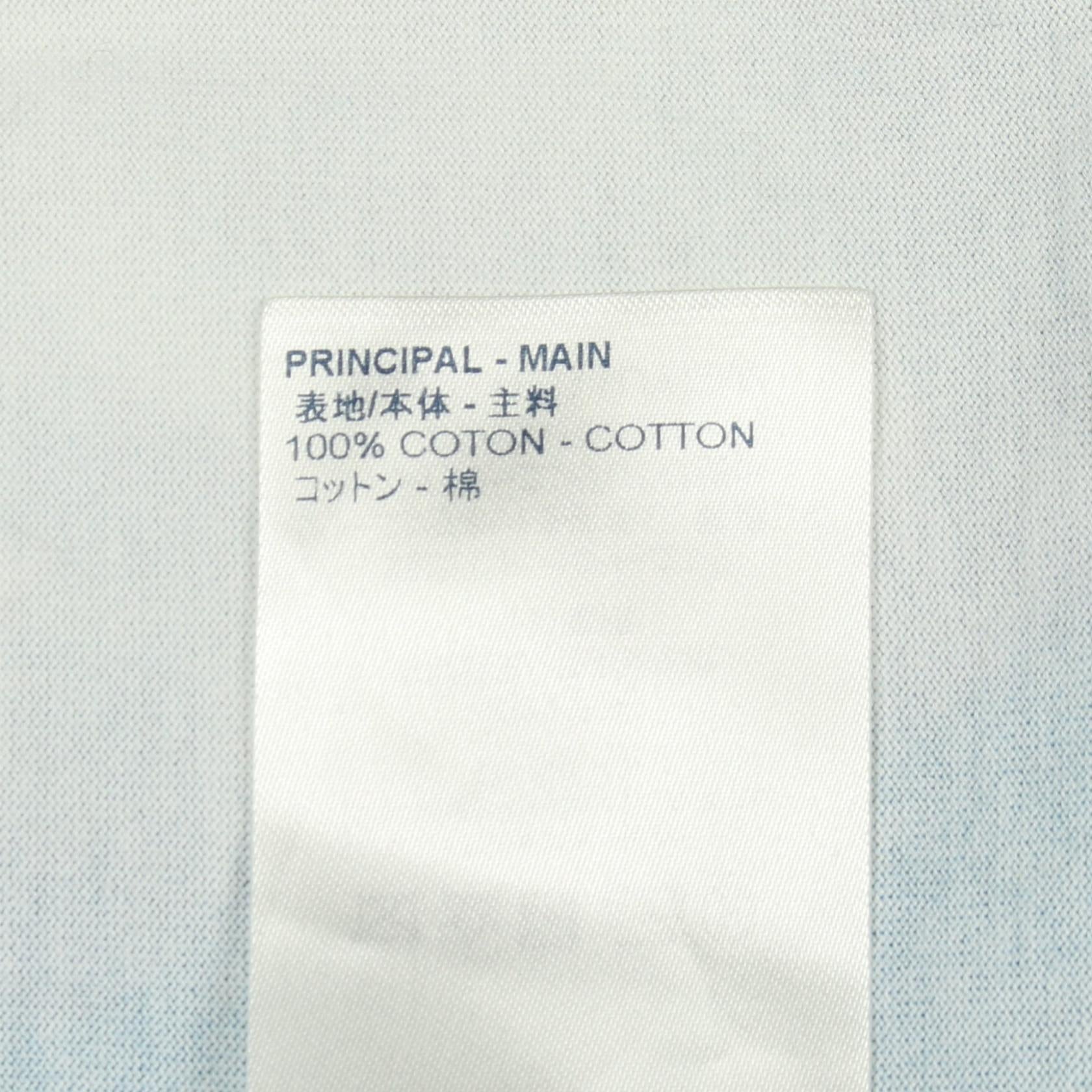 ルイヴィトン クラウドプリント コットン 半袖Tシャツ