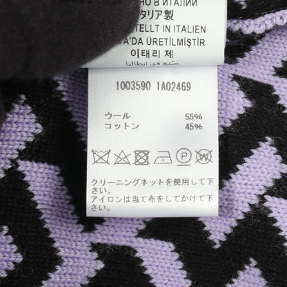 ヴェルサーチェ メデューサ ウールコットンニットトップス