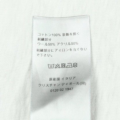 ディオール クリスチャンディオール デニムティアーズ コットン 半袖Tシャツ