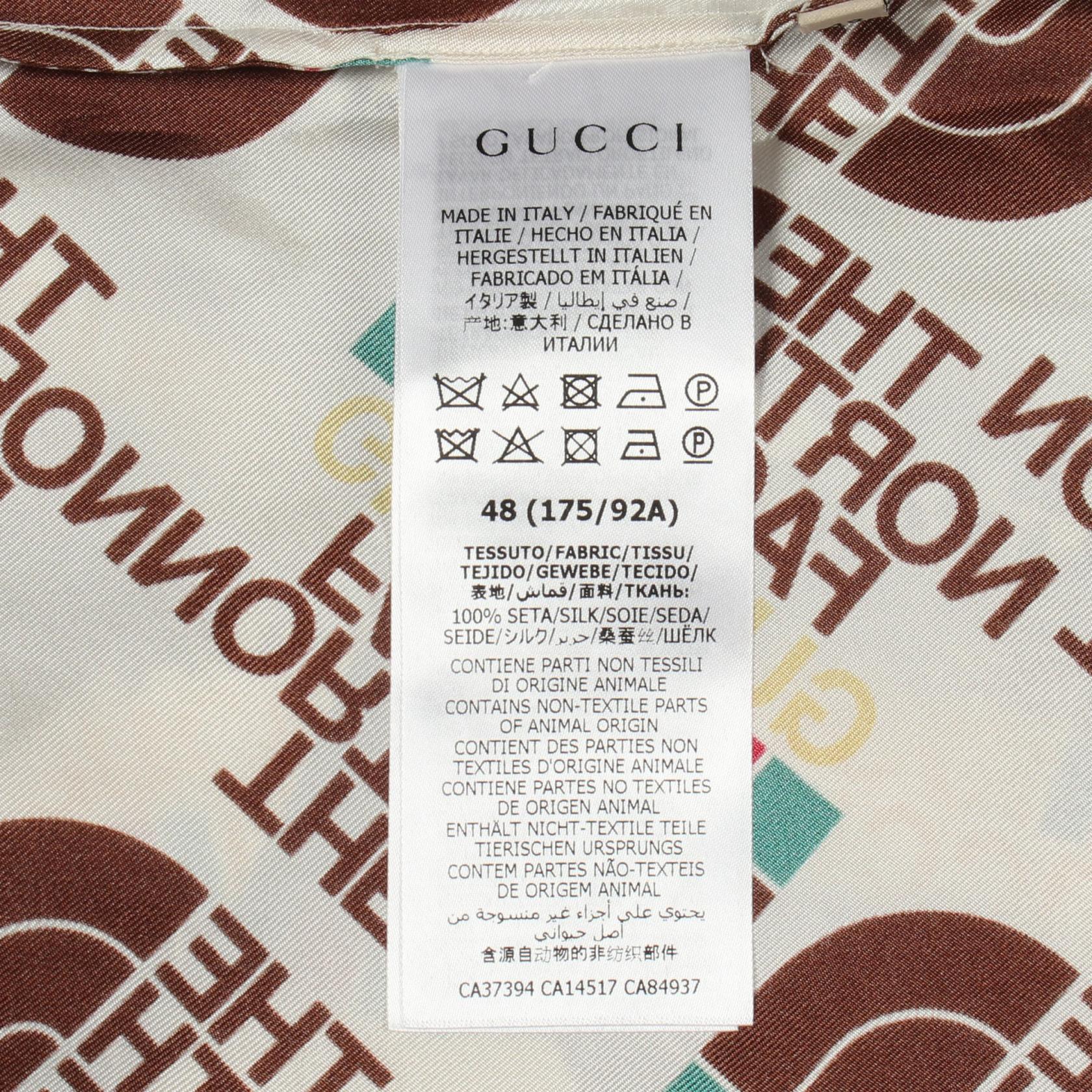 グッチ × ザ・ノース・フェイス シルクトップス