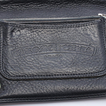 クロムハーツ 2ZIP レザー二つ折り財布