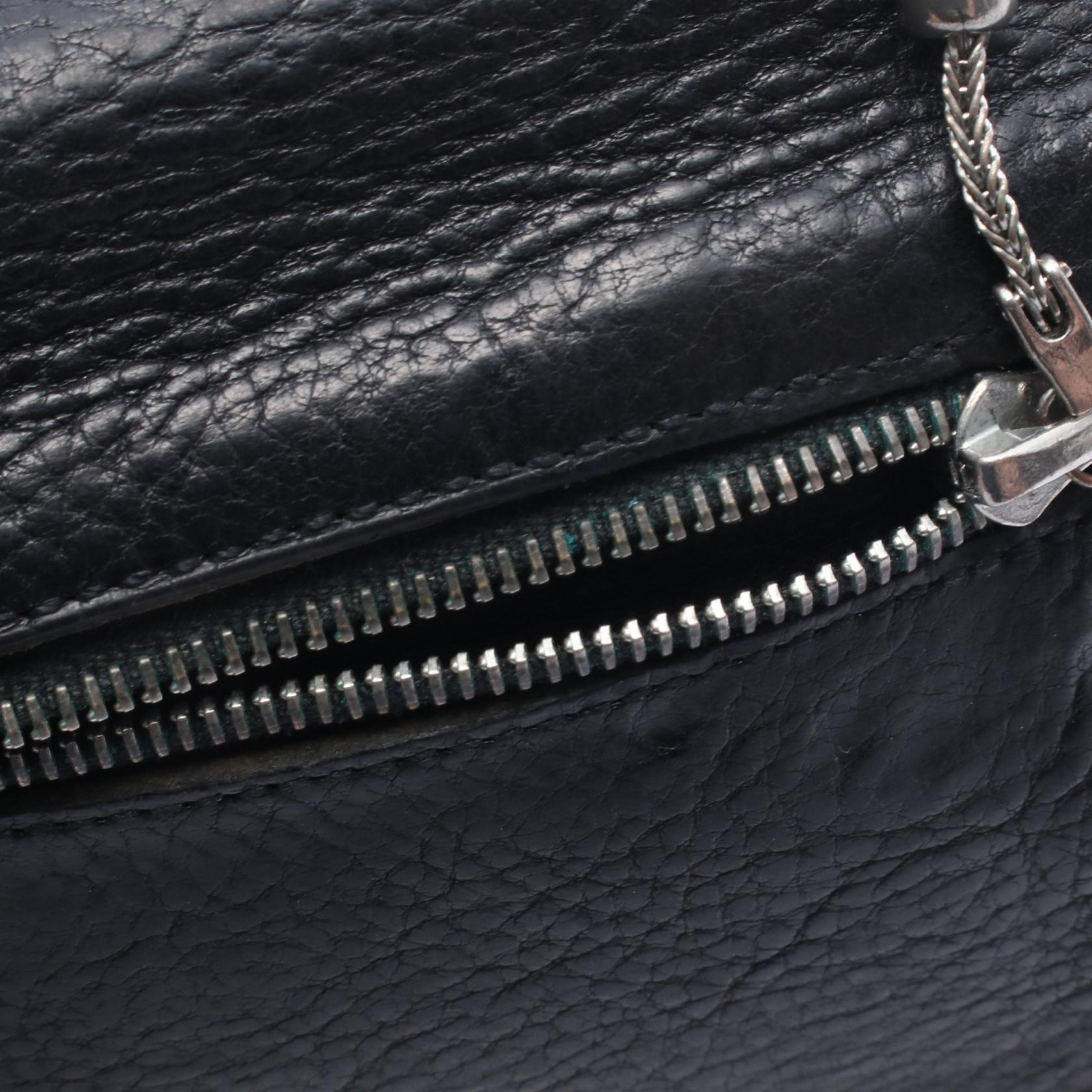 クロムハーツ 2ZIP レザー二つ折り財布