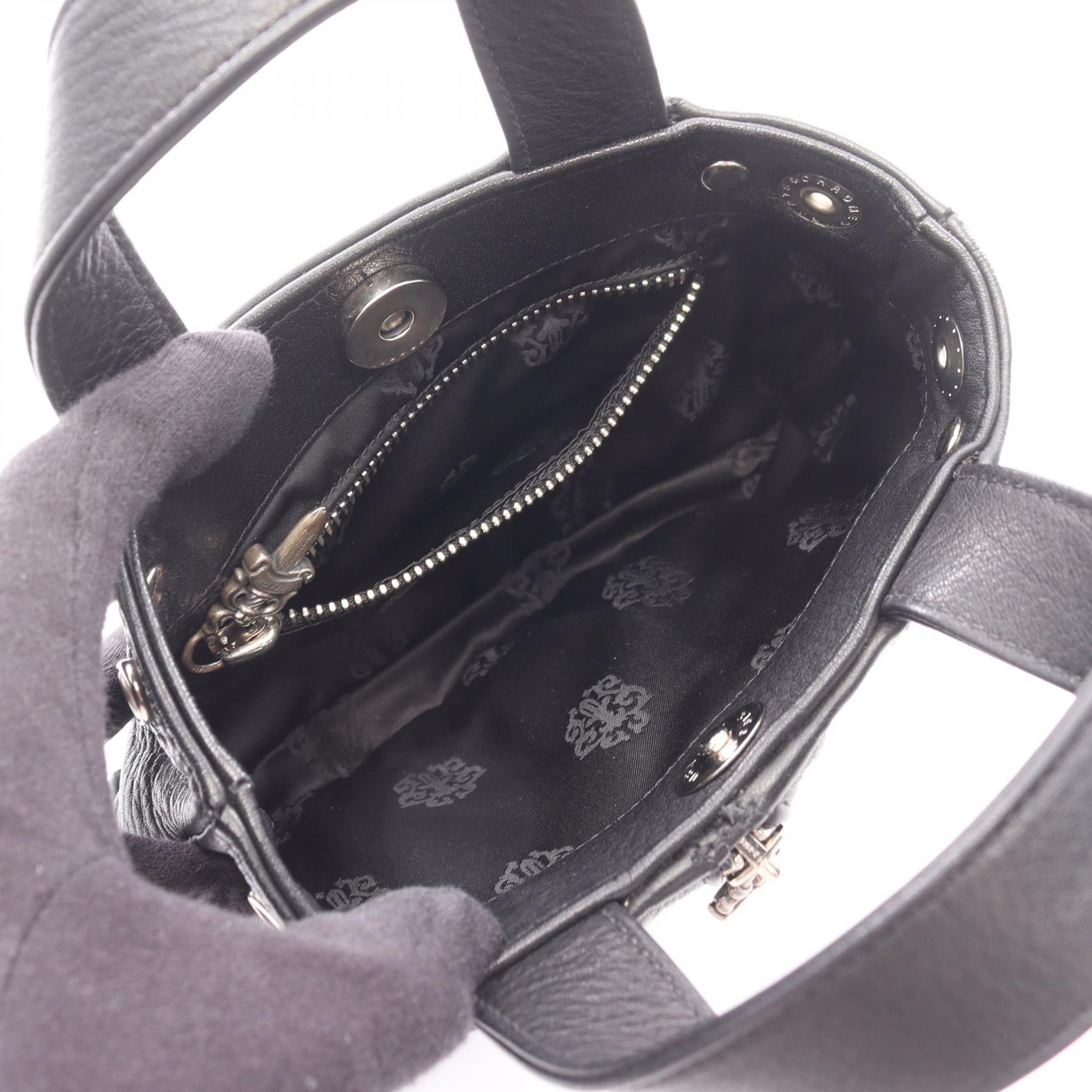 クロムハーツ JJDean レザーミニハンドバッグ