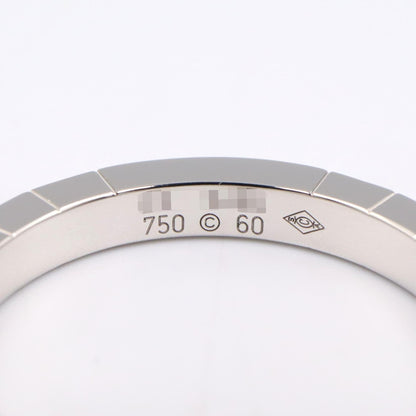 カルティエ ラニエール Au750ホワイトゴールド リング 19号