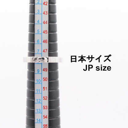 カルティエ ラニエール Au750ホワイトゴールド リング 7.5号