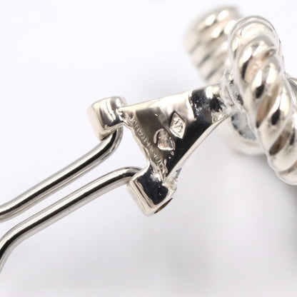 エルメス ロープ シルバー925 イヤリング