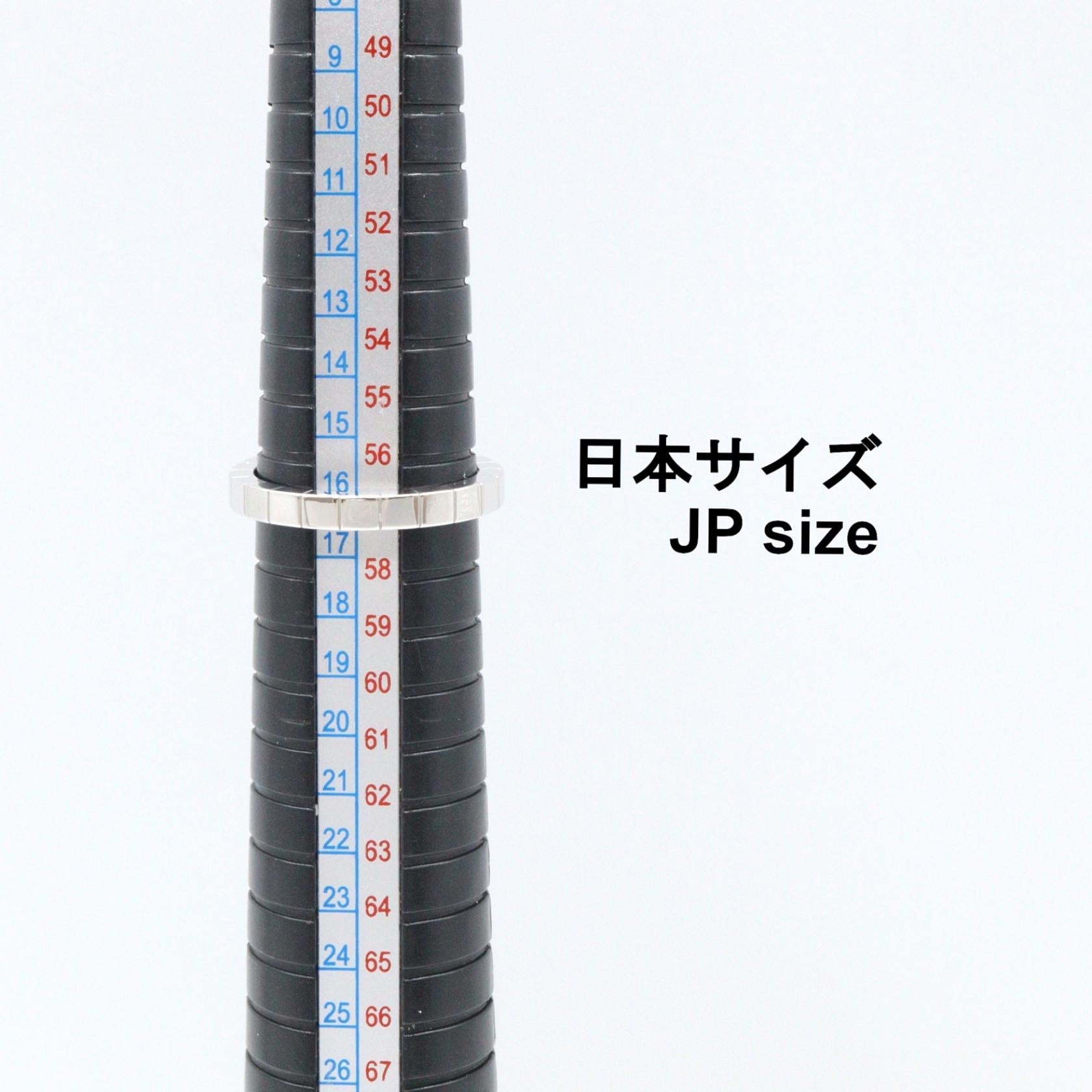 カルティエ ラニエール Au750ホワイトゴールド リング 16号